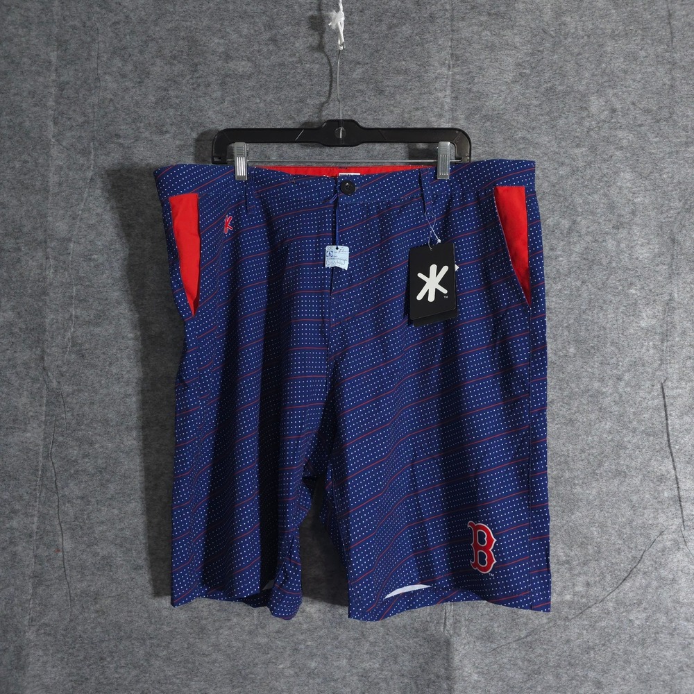 New Boston Red Sox MLB Shorts Klew Mens Size 38 Baseball Fan Apparel Sports NWT